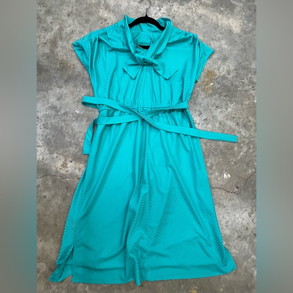 Vintage handmade silky dress